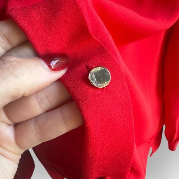 NEW Nine West button down blouse - Picture 4 of 7